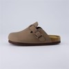 CUSHIONAIRE Kid's Hana Cork footbed clog with Genuine Leather upper, Faux Fur lining, and +Comfort - 2 of 4