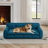Gulches 12in H x 35in W x 25in D SofaRest Pet Bed Dark Blue 1 Pack Large Dog Livestock Supplies Product type - 2 of 4