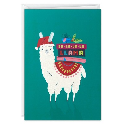 10ct Hallmark Christmas Llama Holiday Boxed Cards