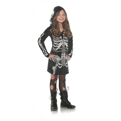 girls skeleton costume