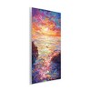 Stupell Industries Vibrant Abstract Ocean Sunset Wall Plaque Art, 10" x 15" - 2 of 4