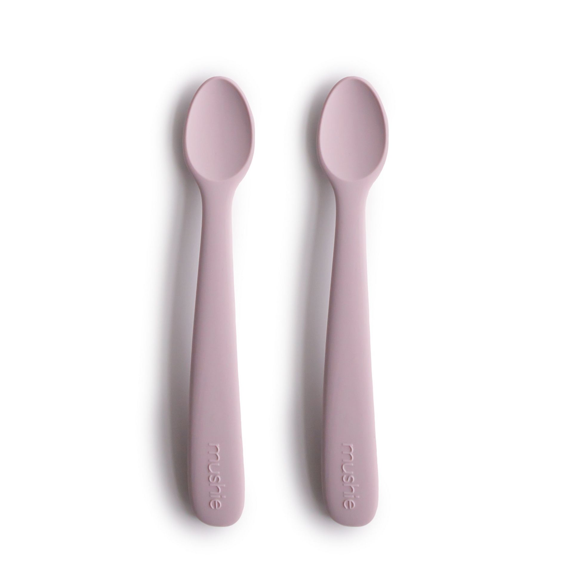Silicone Feeding Spoons Soft Lilac One Size