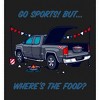 Go Sports! But Where's the Food? Adult Long Sleeve Hoodie - 2 of 2
