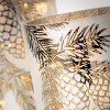 Sullivans Pinecone Glass Pillar Candle Holder Set of 2, 6"H & 7.75"H Gold - 2 of 4
