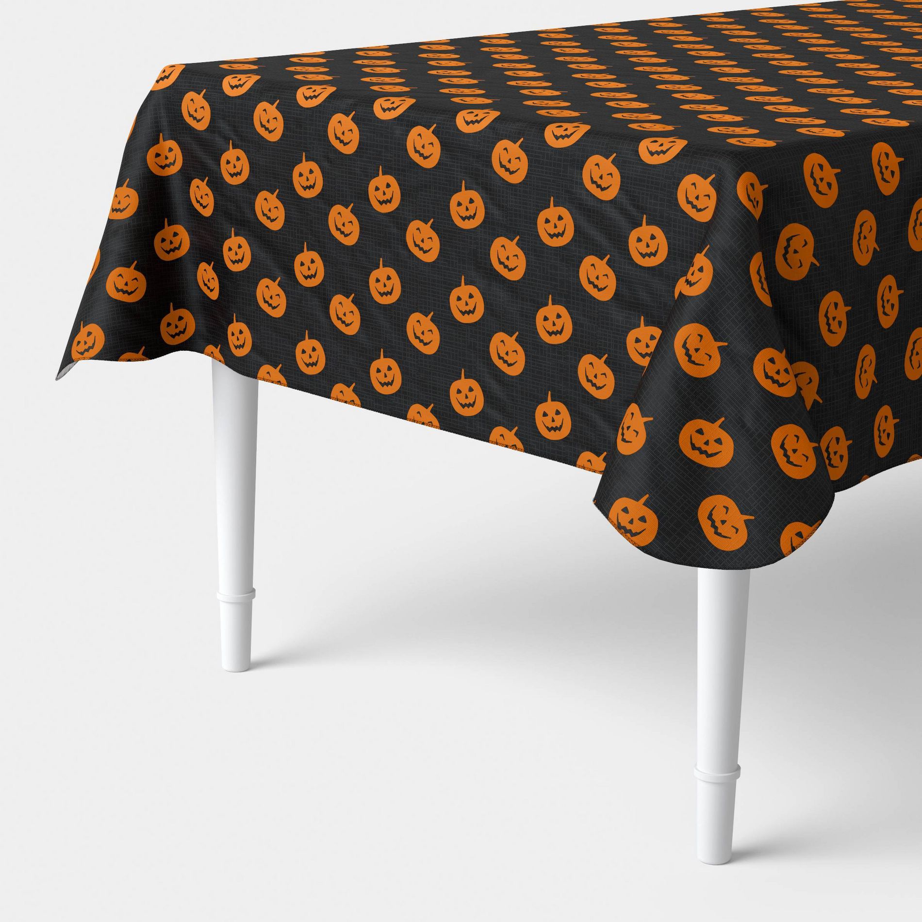 Halloween Pumpkins Printed Tablecloth - Hyde and EEK! Boutique™