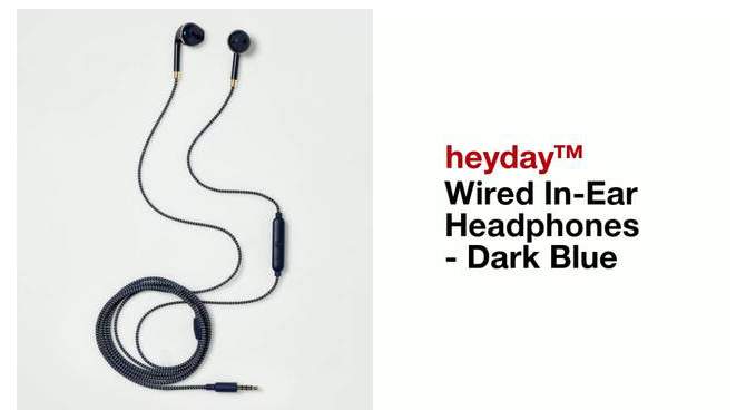 Wired Earbuds - heyday™ , 6 of 11, play video