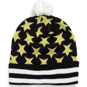 Black Scale Mens The Blvck Star Beanie Hat, black, One Size : Target
