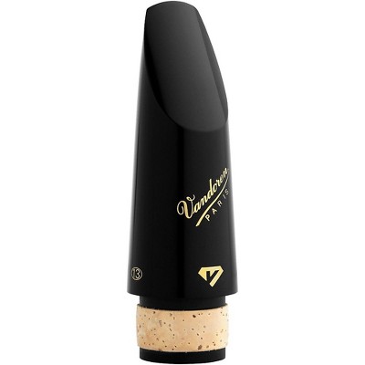 Vandoren BD5 Black Diamond 13 Series Ebonite Bb Clarinet Mouthpiece Level 2 13 Series 194744189869