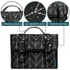 PAVILIA Travel Hanging Toiletry Bag Women Men, Large Capacity Makeup Kit, Waterproof Cosmetic Storage Organizer Case - 3 of 4