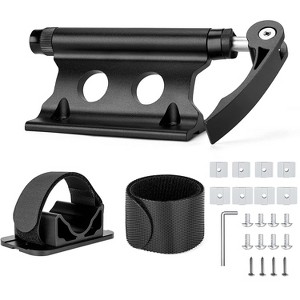 iMountek "Aluminum Alloy Quick Release Bike Fork Mount Carrier Rack for Car Roof – Secure Bicycle Transport" Black - 1 of 4