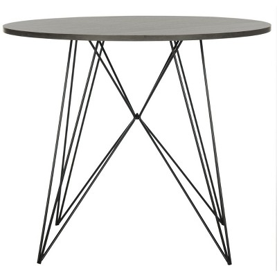 Marino Dining Table - Dark Grey - Safavieh