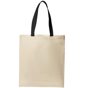 Mafoose Core Cotton Tote with Self Fabric Carry Handles - 1 of 4