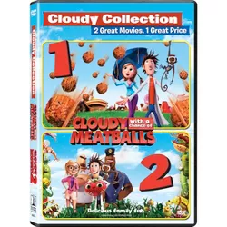 Cloudy with a Chance of Meatlballs 1 & 2 DF (DVD)