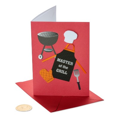 Father's Day Card 'Master Of The Grill' - PAPYRUS