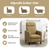 NicBex PU Leather Adjustable Accent Chair,Upholstered Living Room Chairs with High Backrest,Modern Armchair,Accent Chairs for Living Room - 4 of 4