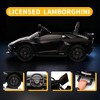 Jojoka 12V Licensed Lamborghini Electric Car, Ride on Car for Kids, with Parent Remote Control for Toddlers 3-8 Years Old - 3 of 4