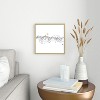 Jessa Gilbert Jumbo Peak Metal Framed Art Print - Deny Designs - 2 of 4