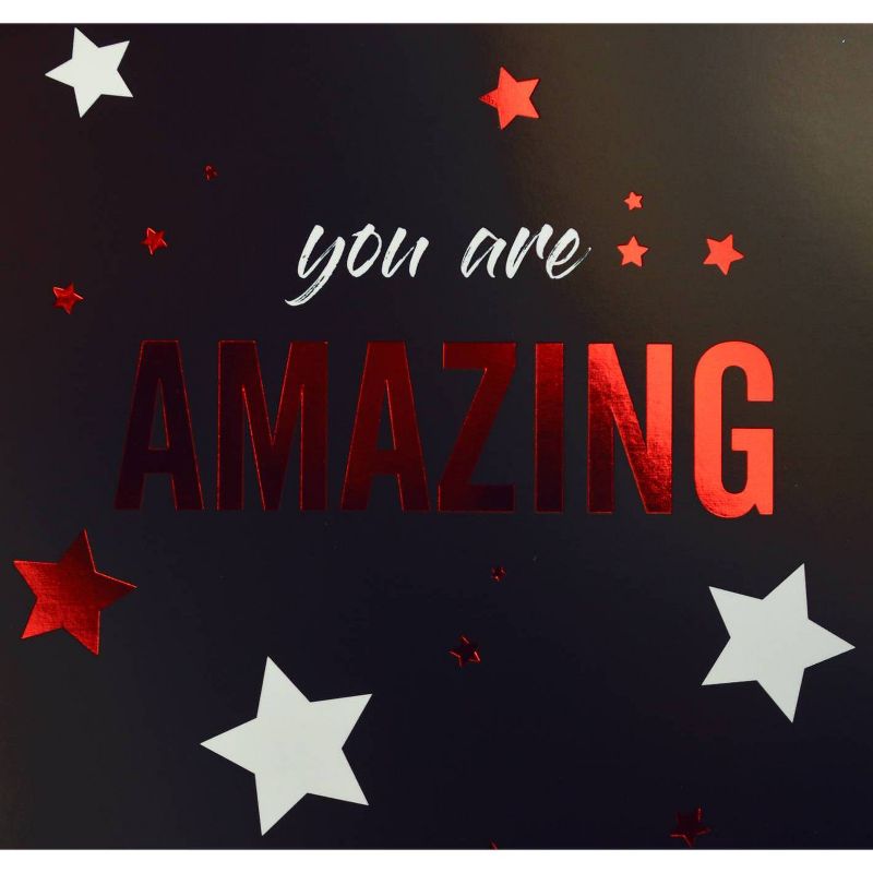 3ct &#34;You are Amazing&#34; Encouragement Cards Black, 2 of 4