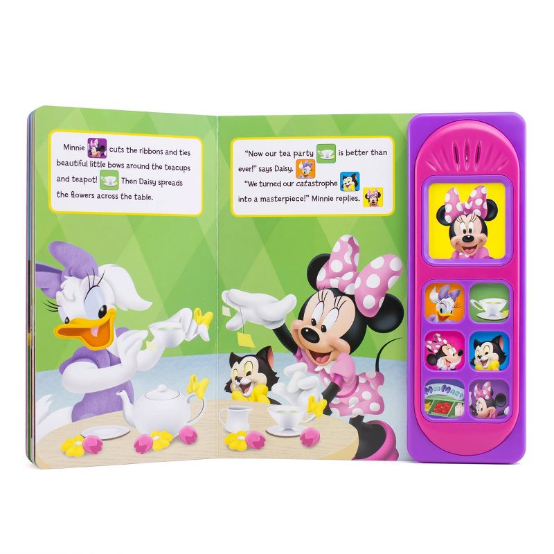 Disney Junior Minnie: Let's Have a Tea Party! Sound Book - by  Erin Rose Grobarek (Mixed Media Product), 3 of 5