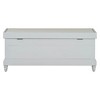 NicBex Shoe Rack Bench Shoe Storage Organizer Classic Storage Bench with Cushioned Seat and 3 Drawers for Entryway Bedroom - 4 of 4
