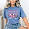 Simply Sage Market Women's Vintage Rider's Club Short Sleeve Garment Dyed Tee - 2 of 2