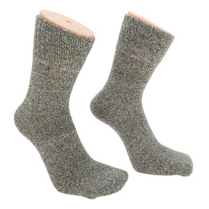 Unique Bargains Men's Thermal Winter Warm Socks Assorted Color 5 Pair - 1 of 4