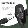 Bike Lock, 1/2 Inch Thick Bike Lock Cable Coiled Secure Bicycle Lock with Keys Scooter Lock Bike Locks Heavy Duty Anti Theft - 2 of 4