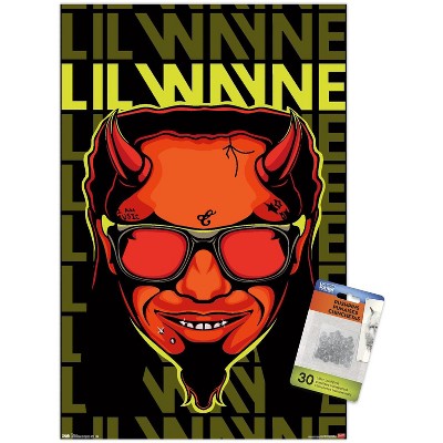 Trends International Lil Wayne - Devil Unframed Wall Poster Prints