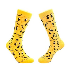 Happy Smiley Emoji Face Emoji Socks from the Sock Panda (3 Sizes - Large, Medium and Small) - 1 of 4