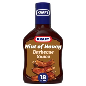 Kraft Sweet Honey BBQ Sauce - 18oz - 1 of 4