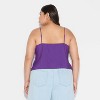 Women's Game Day Flyaway Woven Tank Top - Wild Fable™ - 3 of 3