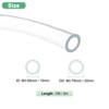Unique Bargains Clear Plastic Tube PVC Flexible Low Pressure Industrial Tubing 1 Pc - 3 of 4