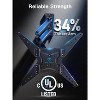 UL-Listed Full Motion TV Wall Mount for 26-60" TVs, Articulating Arms, Swivel, Tilt & Extension, VESA 400x400, Supports LED/LCD/OLED Up to 77 lbs - 3 of 4