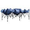 Infurnic Canopies and Gazebos, Instant Setup Shade for Camping, Parties or Outdoor Events, Easy to Set Up and Take Down, Blue，240"*120"*132" - 4 of 4