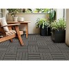 Wood Plastic Composite Deck Tiles Set of 20pcs, DIY Interlocking Decking Tiles, Floor Tile, Durable - 2 of 4