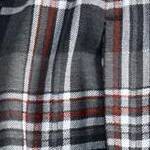 black plaid