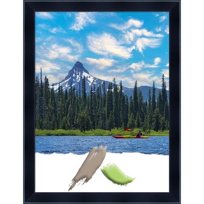 Amanti Art Madison Black Wood Picture Frame
