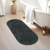 Evideco French Home Goods Decorative  Bath Mats – Ultra Absorbent Quick Dry Rug with Anti-Slip Rubber Backing - 2 of 4