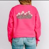 S.W.Smiley Blooming Daisies - Women's Graphic Sweatshirt - 3 of 4