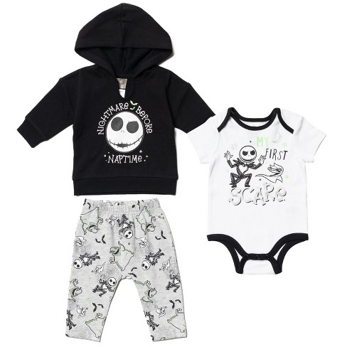 Red/Black Baby 2-Piece Dog Thermal Bodysuit Pant Set