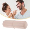 Unique Bargains Portable Toothbrush Organizer Cases Traveling Toothbrush Holders Case Plastic 7.60"x2.44"x2.24" 1 Pcs - 2 of 4