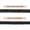 Sewing Sequin Trim 0.9 Inch 4 Row, 25 Yards Glitter Sequin Ribbon Metallic Stretch Bling Strip DIY Craft Decoration - 4 of 4