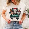Simply Sage Market Women's Merry Christmas Farm Truck Short Sleeve Graphic Tee - 2 of 4