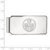 Black Bow Jewelry Sterling Silver Edmonton Oilers NHL Money Clip - 2 of 3