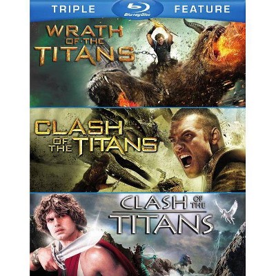 Clash of the Titans (2010) / Clash of the Titans (1981) / Wrath Of The Titans (Blu-ray)(2015)