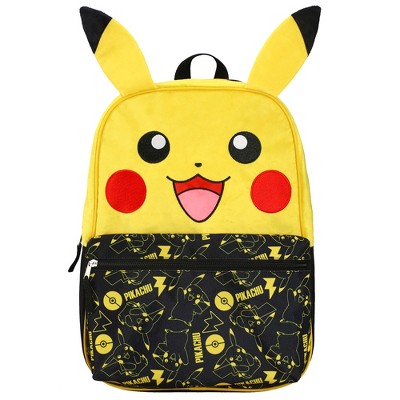 Pokemon Pikachu 16 Backpack with Puff Pocket 