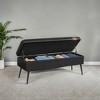 VASAGLE EKHO Collection - Storage Ottoman Bench Entryway Bedroom Bench 15 Gallons Safety Hinges Loads 660 lb - 2 of 4