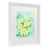 Trademark Fine Art - Ania Zwara  Lemon Roses Matted Framed Art - 3 of 4