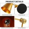 16 in. Gold IndoorDesk Lamp - 4 of 4