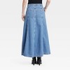 Women's Denim Circle Maxi Skirt - Universal Thread™ Medium Wash - 2 of 3